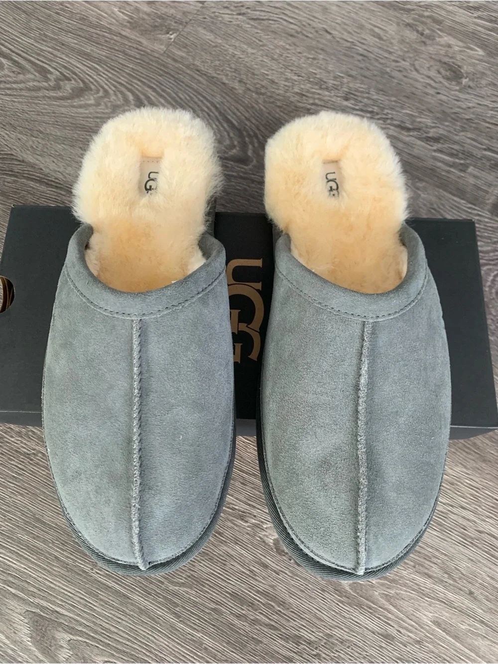 UGG Men's vanwyn Suede Shearling-Lined Slipper